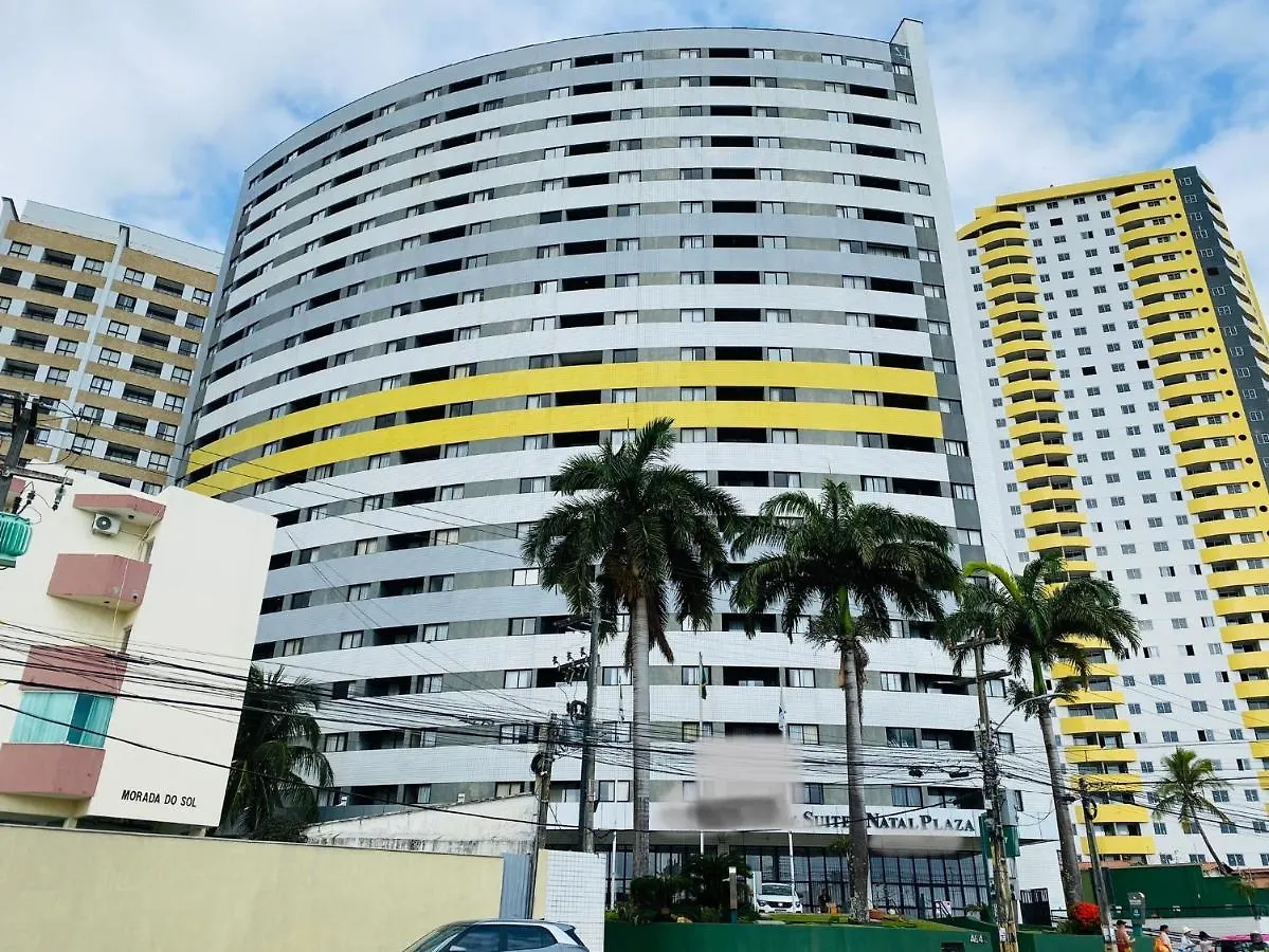 Suites Natal Plaza 4 Estrelas - Vista Mar - Ponta Negra アパートホテル
